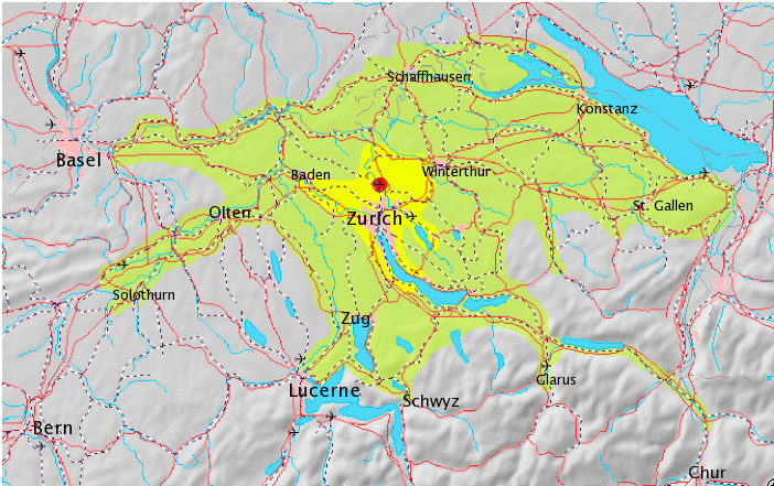 Der Großraum Zürich, Outplacement-Beratung
